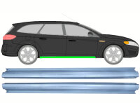 Schweller Blech Satz für Ford Mondeo 2007 - 2015 rechts & links