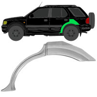 Hinten Radlauf Blech für Vauxhall Frontera B 1998 - 2002 links