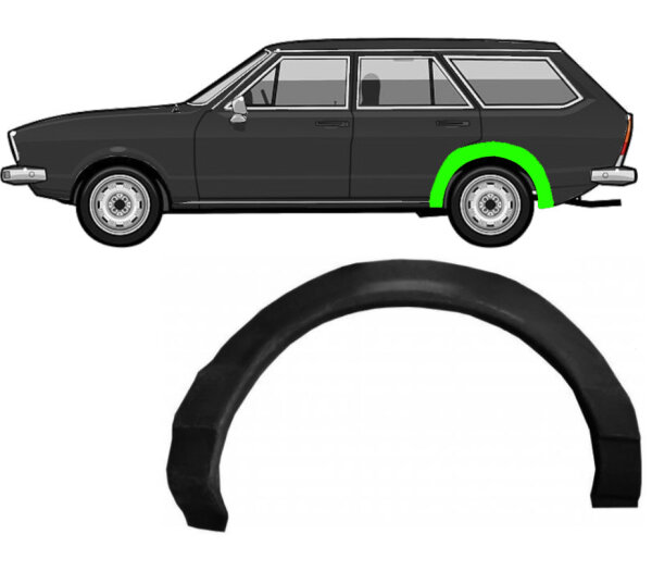 Hinten Radlauf Blech für Volkswagen Passat B1 1973 - 1980 links