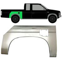 Hinten Radlauf Blech für Nissan Pickup 1987 - 1997...