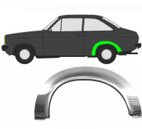 Hinten 3 Tür Radlauf Blech für Ford Escort Mk2...